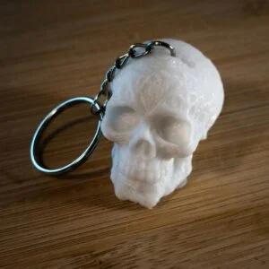 skull keychain
