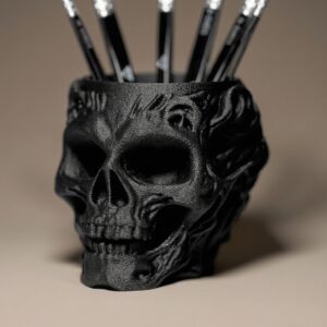 Skull Shaped Holder / Organizer