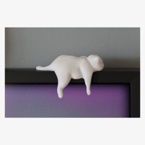 Sleepy Fat Cat Shelf-Edge Figure