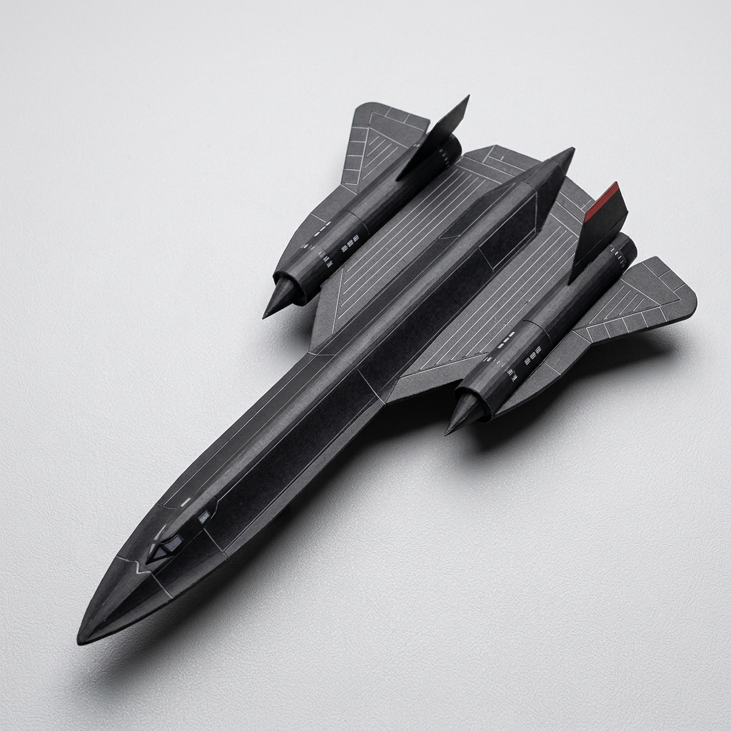 SR-71 Plane Kit Card product image 5
