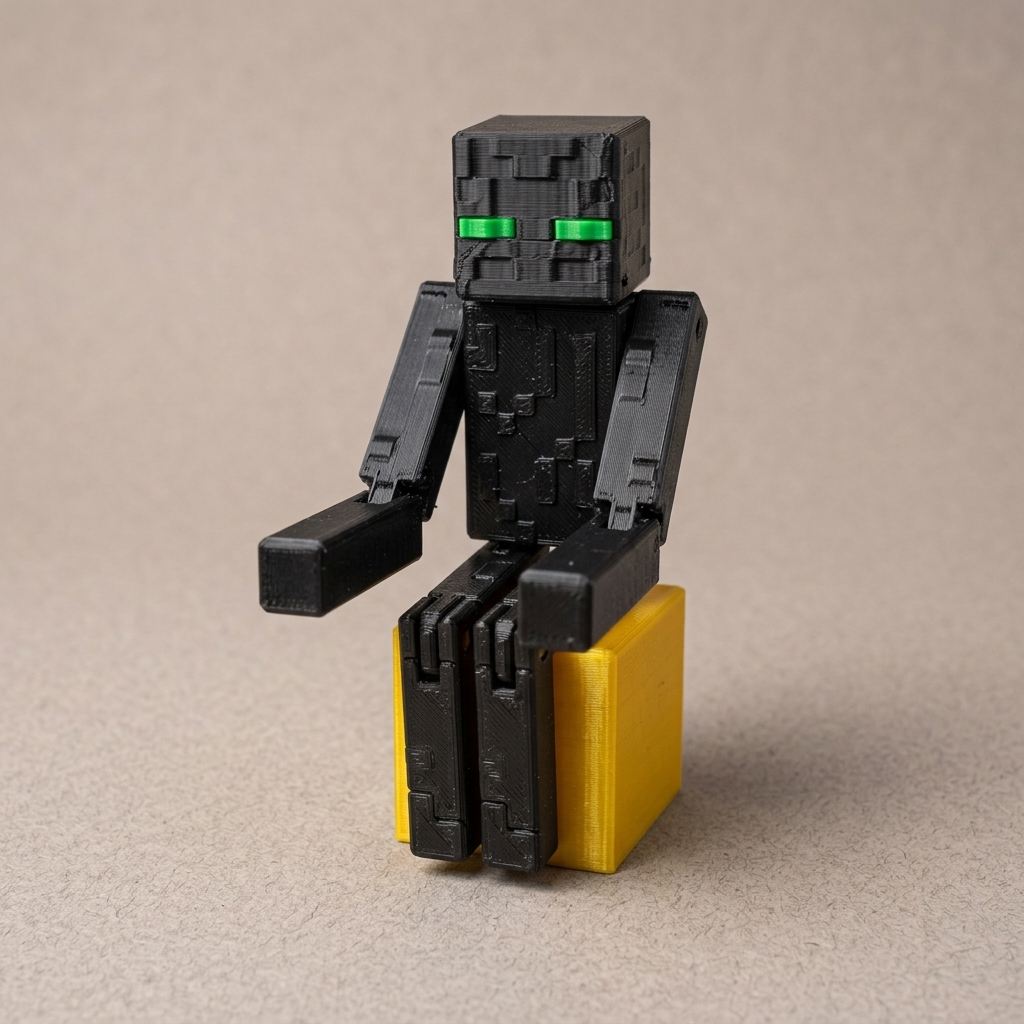 UPDATED Articulated Minecraft Enderman 45min Print product image 2