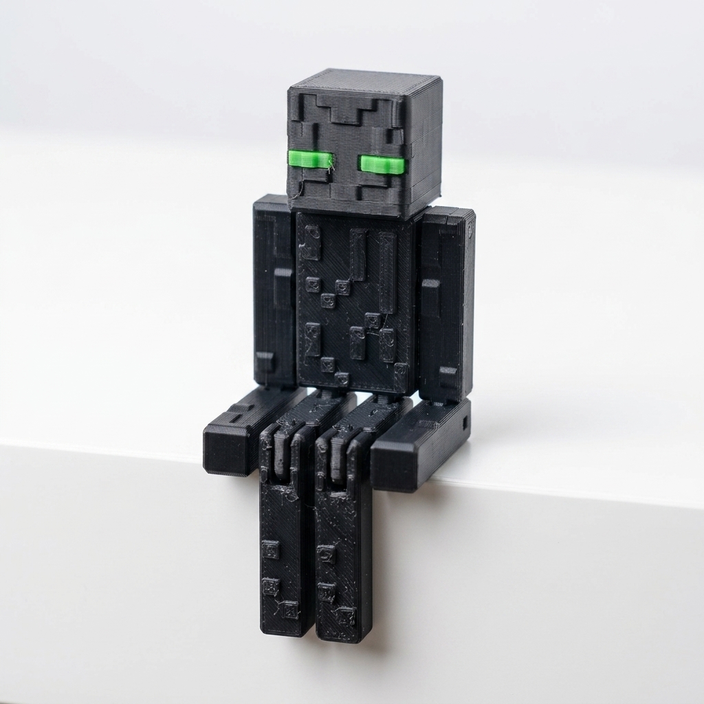 UPDATED Articulated Minecraft Enderman 45min Print product image 5