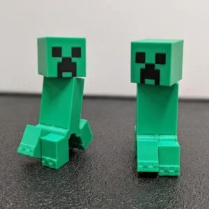 Articulated Minecraft Creeper