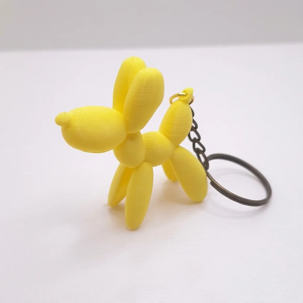 Balloon Dog Keychain