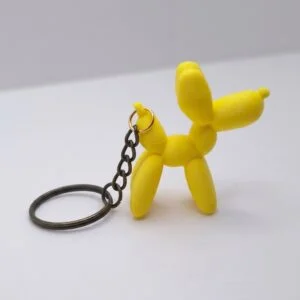 Balloon Dog Keychain