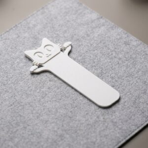 Cat Silhouette Bookmark