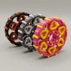 "Core" Geometric Planetary Gears Fidget Spinner