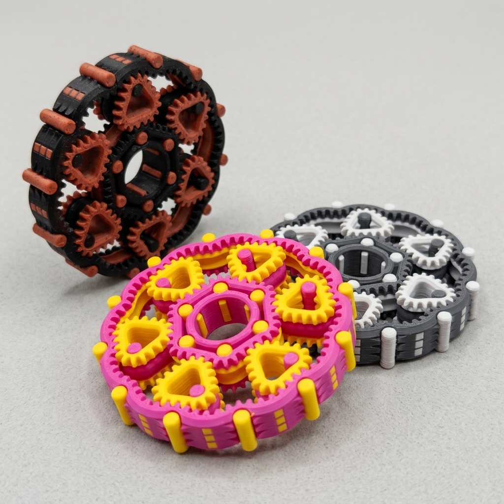 "Core" Geometric Planetary Gears Fidget Spinner product image 3