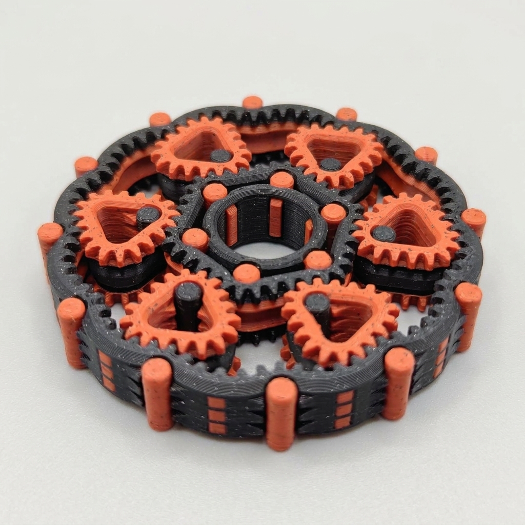 "Core" Geometric Planetary Gears Fidget Spinner product image 5