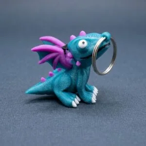 Cute Dragon Keychain
