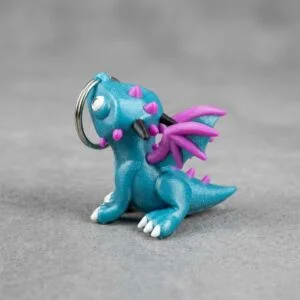 Cute Dragon Keychain