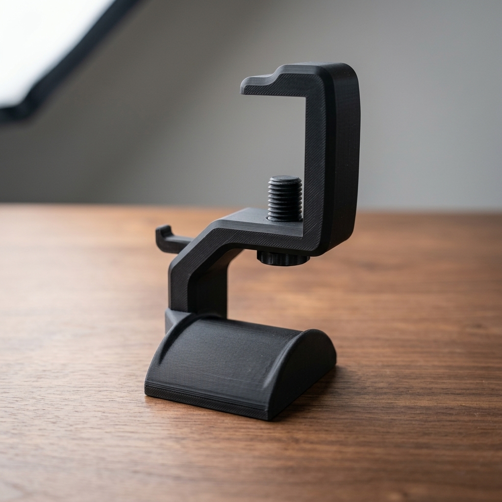Desk Side Headphone Hanger Clamp Headset Stand product image 3