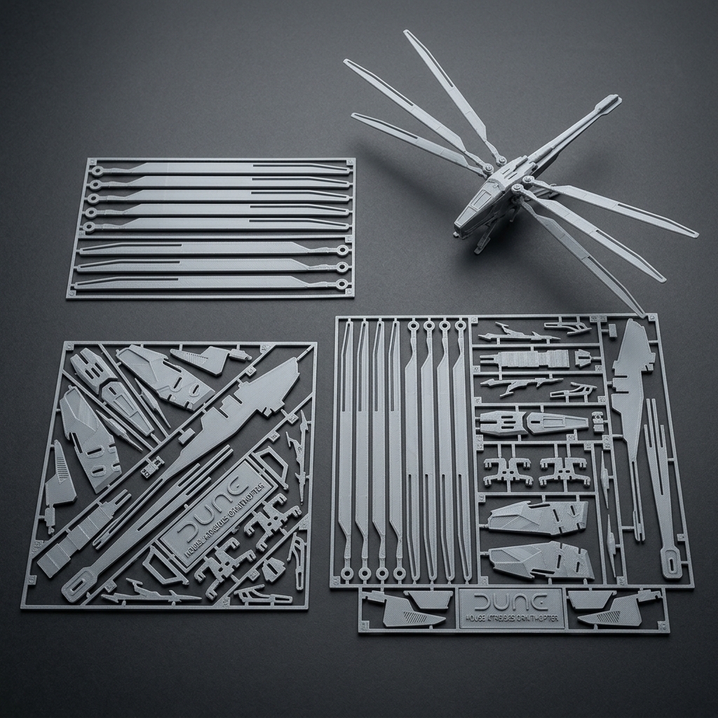Dune - House Atreides Ornithopter - Kit product image 3