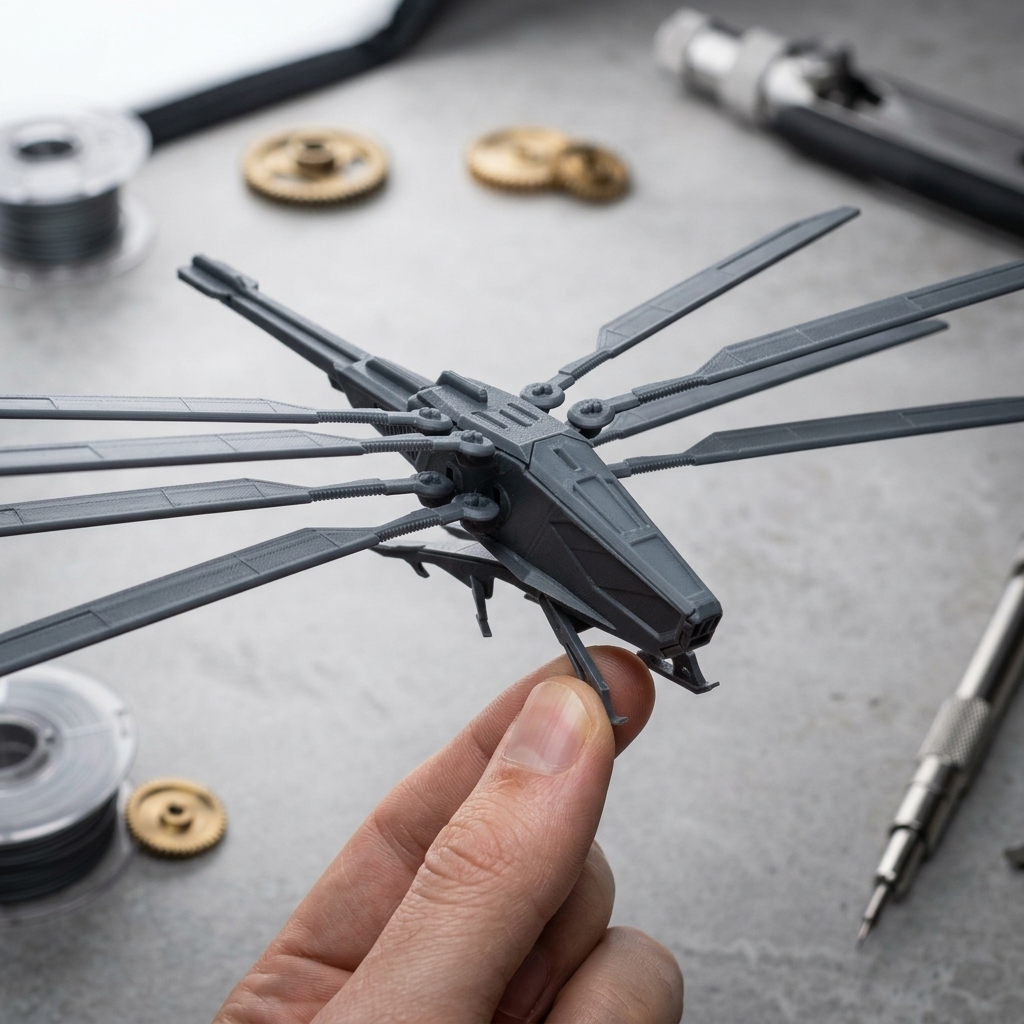 Dune - House Atreides Ornithopter - Kit product image 5
