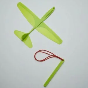 gliding plane with launcher