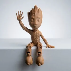 Articulated Groot Simple No Support Flexible