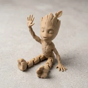Articulated Groot Simple No Support Flexible