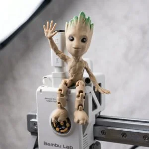 Articulated Groot Simple No Support Flexible