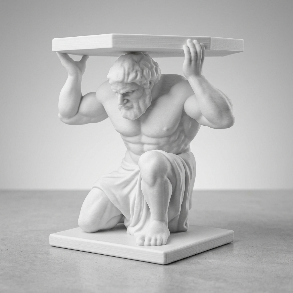 Atlas GPU Support Stand – Statue product image 5