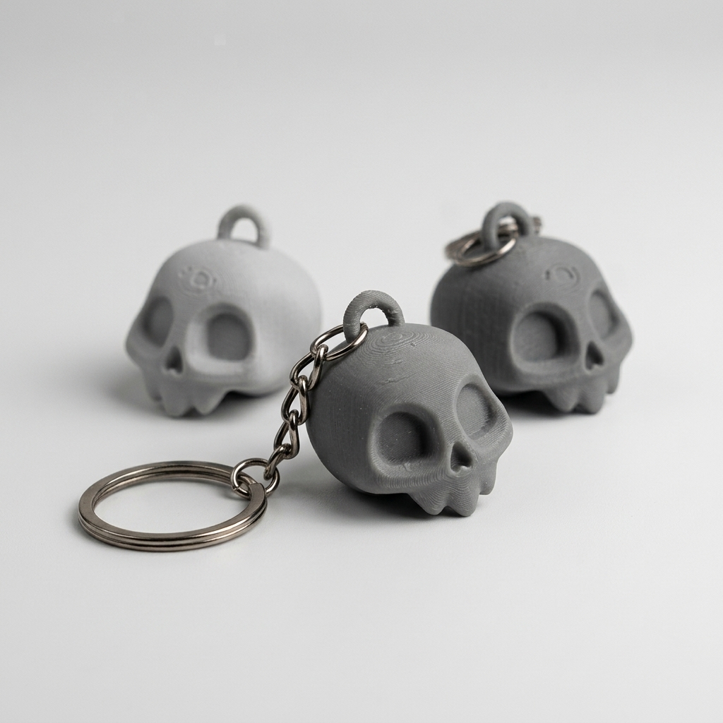 Cute Skull keychain