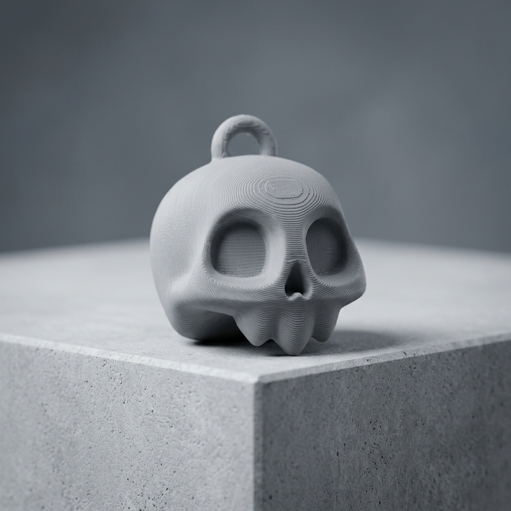 Cute Skull keychain product image 2