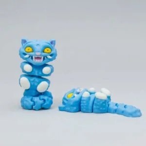 Flexi Cat Toy And Keychain Version