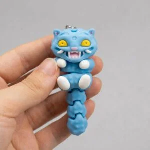 Flexi Cat Toy And Keychain Version