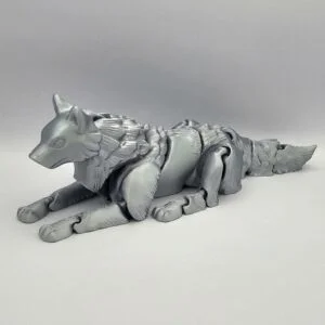 Floppy Wolf - Flexi Articulated Animal (pip)
