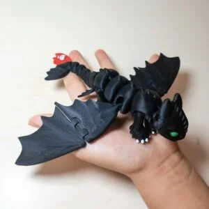 How to Train Your Dragon, Toothless Night Fury Articulated Dragon product image 1