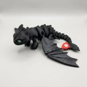 How to Train Your Dragon, Toothless Night Fury Articulated Dragon
