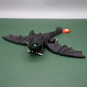 How to Train Your Dragon, Toothless Night Fury Articulated Dragon