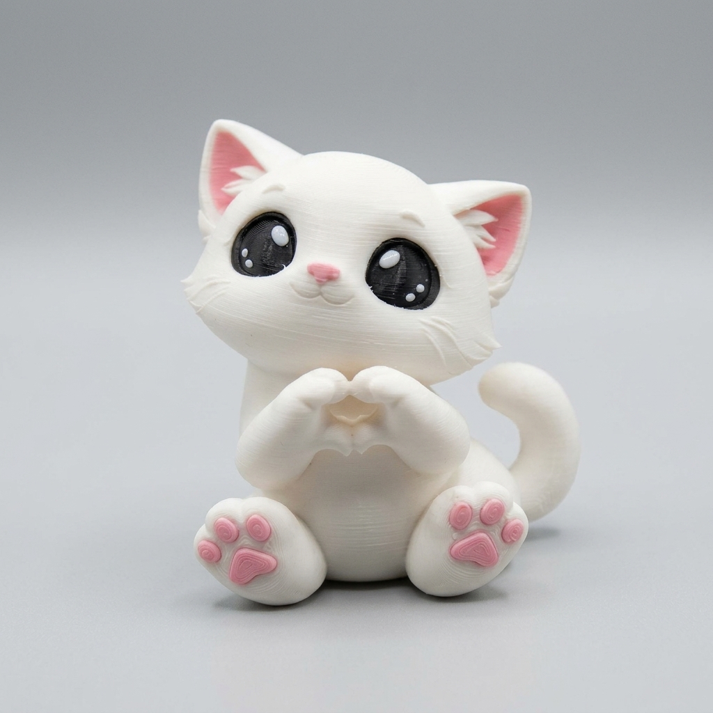 Puppy Cat "Paws Hearts"
