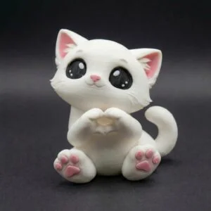 Puppy Cat "Paws Hearts"