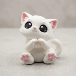 Puppy Cat "Paws Hearts"