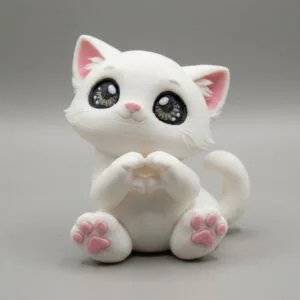 Puppy Cat "Paws Hearts"